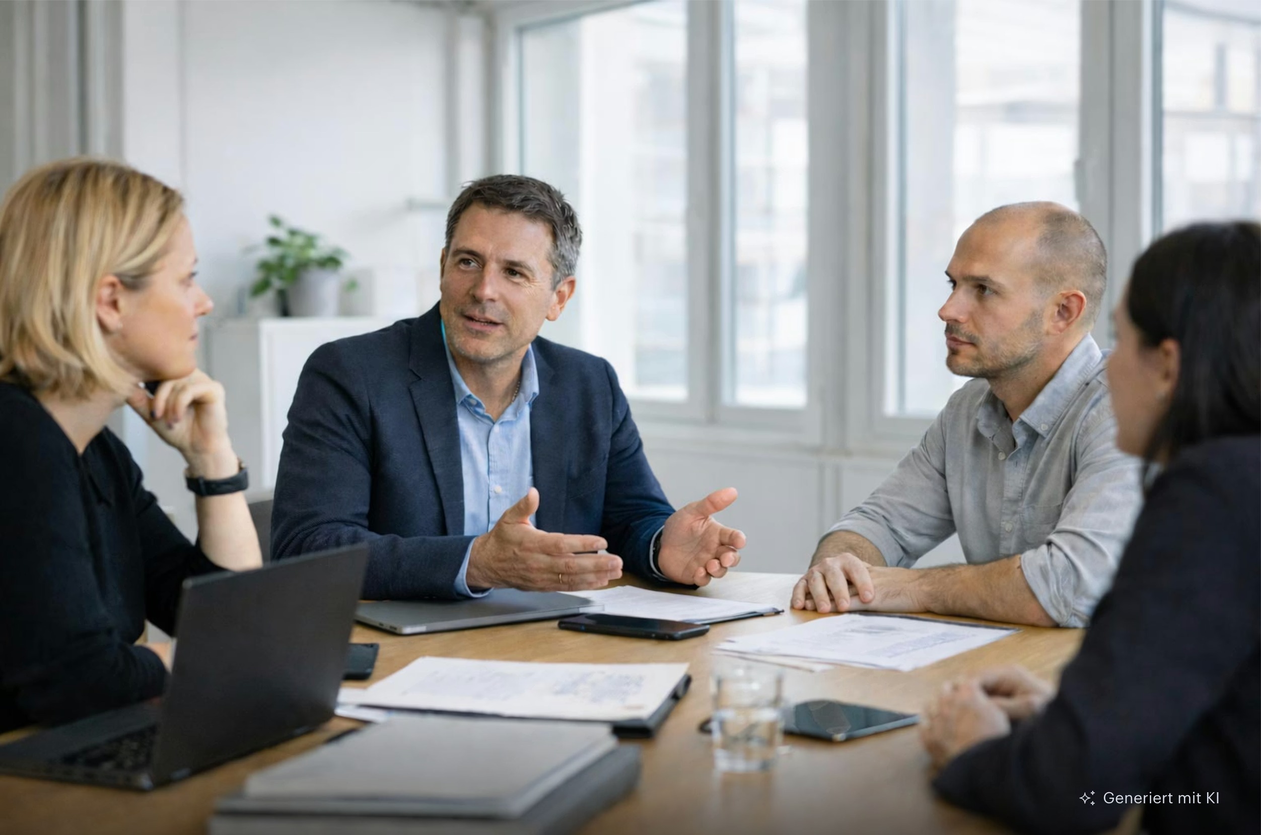 Business Team in Meeting